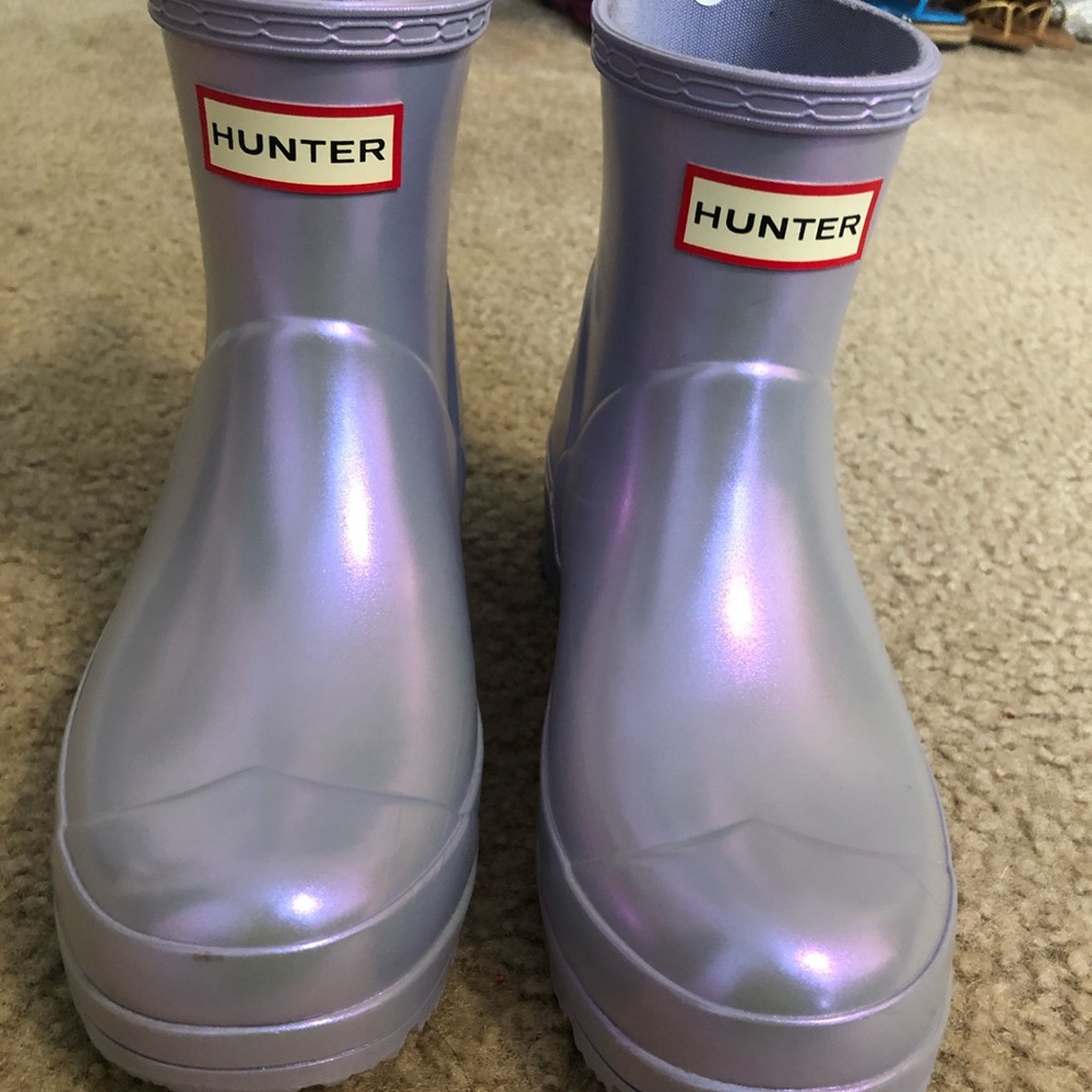 Hunter original short nebula boot size 5M
